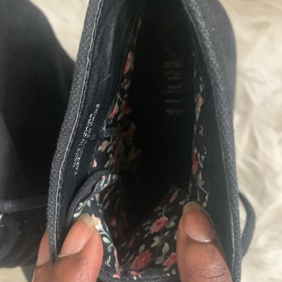 Black cute comfy heels - Picture 12 of 14